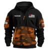 Abu Garcia Exclusive Logo Hoodie Half Zipper Fishing QTFS200525A2AG - Orange