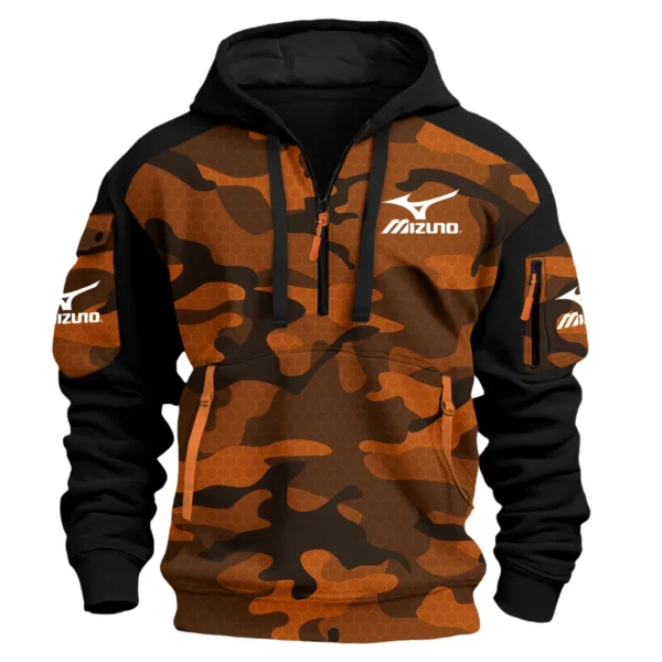 Mizuno Exclusive Logo Hoodie Half Zipper Golf HOGF210525A4MIZ - Orange