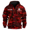 Colorado Exclusive Logo Fashion Hoodie Half Zip BLC11625A1CLD - Red