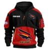 Adelaide Crows Australian Football League Exclusive Logo Hoodie Half Zipper HOAFL190525A01ADEL - Red