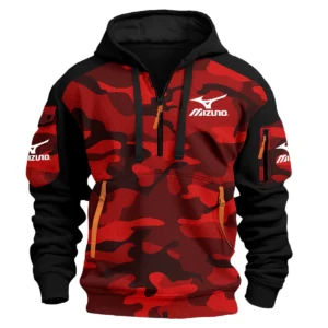 Mizuno Exclusive Logo Hoodie Half Zipper Golf HOGF210525A4MIZ - Red