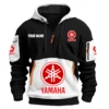 Yamaha Exclusive Logo Hoodie Half Zipper HOMOT090625A01YAMHDF - White