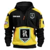 Port Adelaide Power Australian Football League Exclusive Logo Hoodie Half Zipper HOAFL190525A01PORT - Yellow