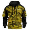 Isuzu D-MAX Exclusive Logo Hoodie Half Zipper Ute QTUT280525A1ID - Yellow