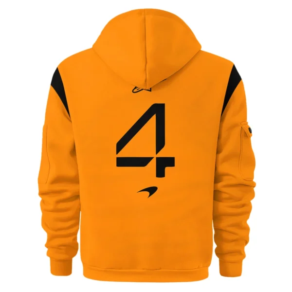 Lando Norris McLaren Formula One Exclusive Hoodie Half Zipper BLF1180525A1HDF - Image 3