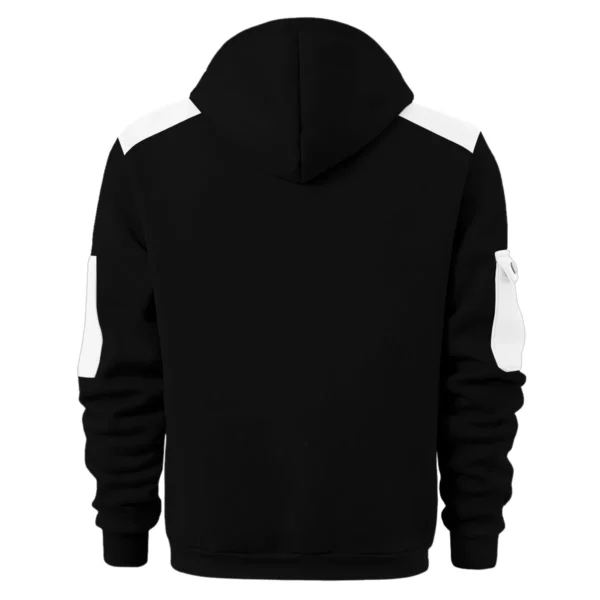 Hawthorn Hawks Australian Football League Exclusive Logo Hoodie Half Zipper HOAFL190525A01HAW - White - Image 2