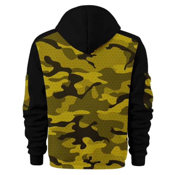 Isuzu D-MAX Exclusive Logo Hoodie Half Zipper Ute QTUT280525A1ID - Yellow - Image 2