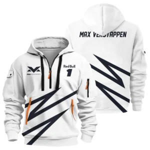 Max Verstappen Red Bull Racing F1 Exclusive Hoodie Half Zipper BLRBR20525A1HDF
