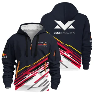 Max Verstappen Red Bull Racing F1 Exclusive Hoodie Half Zipper BLRBR20525A2HDF