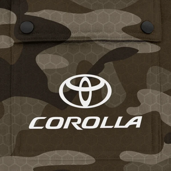 Corolla Exclusive Logo Fashion Hoodie Half Zip BLC11625A1CRL - Brown - Image 3