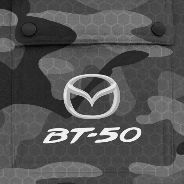 BT-50 Exclusive Logo Fashion Hoodie Half Zip BLC11625A1BT50 - Gray - Image 3