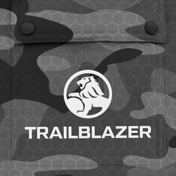 Trailblazer Exclusive Logo Fashion Hoodie Half Zip BLC11625A1TBZ - Gray - Image 3