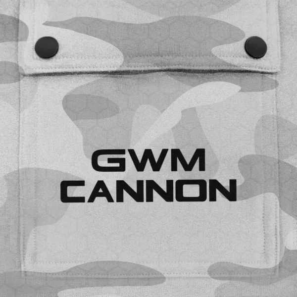 Cannon Exclusive Logo Fashion Hoodie Half Zip BLC11625A1CAN - White - Image 3