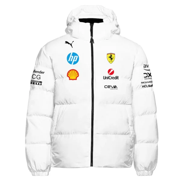 2025 Scuderia Ferrari F1 Special Edition Down & Puffer Jackets BLFRR4625A2HCJ - Image 2