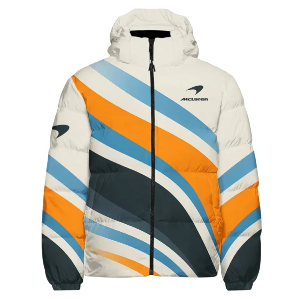 Waves Pattern McLaren F1 Exclusive Down & Puffer Jackets BLMCL1625A2HCJ - Image 2