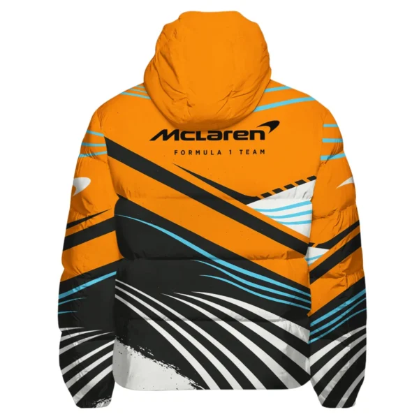 Waves Pattern McLaren F1 Exclusive Down & Puffer Jackets BLF131525A1HCJ - Image 3