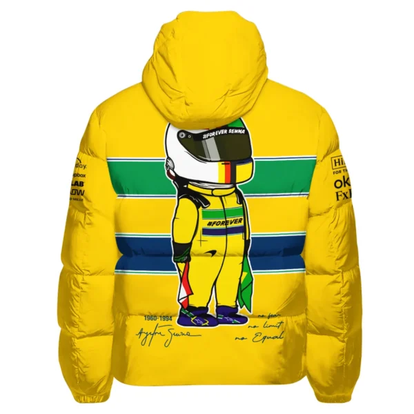 Forever Senna McLaren F1 Exclusive Down & Puffer Jackets BLF13625A3HCJ - Image 3