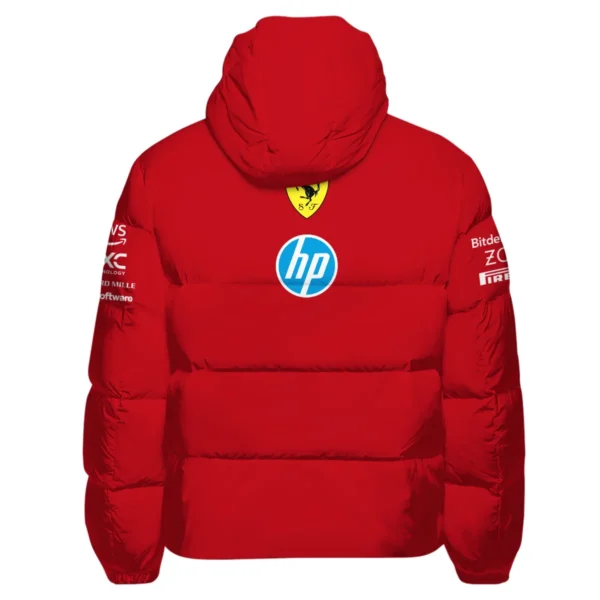 2025 Scuderia Ferrari F1 Special Edition Down & Puffer Jackets BLFRR4625A3HCJ - Image 3
