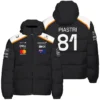Oscar Piastri OP81 McLaren F1 Exclusive Down & Puffer Jackets BLF19625A4HCJ