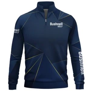 Bushnell Golf Brand Exclusive Logo All Over Print Quarter Zip Sweatshirt HOGF310525A01BUG - Blue