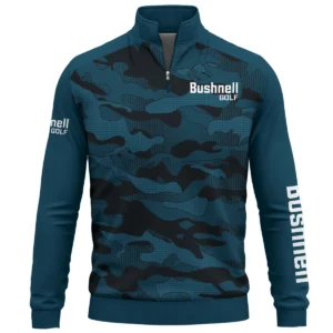 Bushnell Golf Brand Exclusive Logo Quarter Zip Sweatshirt HOGO270525BR01BUG - Blue