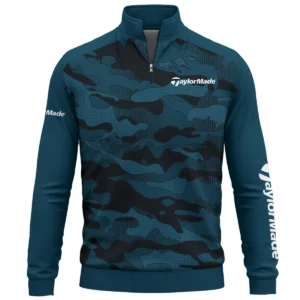 TaylorMade Brand Exclusive Logo Quarter Zip Sweatshirt HOGO270525BR01TM - Blue