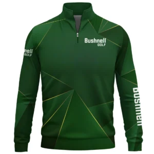 Bushnell Golf Brand Exclusive Logo All Over Print Quarter Zip Sweatshirt HOGF310525A01BUG - Green