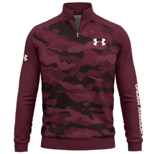 Under Armour Brand Exclusive Logo Quarter Zip Sweatshirt HOGO270525BR01UA - Maroon