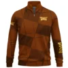PXG Brand Exclusive Logo All Over Print Quarter Zip Sweatshirt HOGF030625A01PXG - Orange