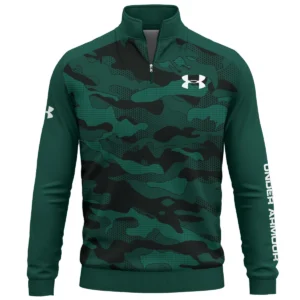 Under Armour Brand Exclusive Logo Quarter Zip Sweatshirt HOGO270525BR01UA - Teal Green