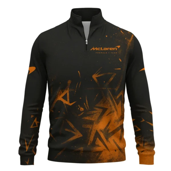 Ayrton Senna The Racing Legend McLaren F1 Exclusive Quarter-Zip Sweatshirt BLF16625A3QZS - Image 2