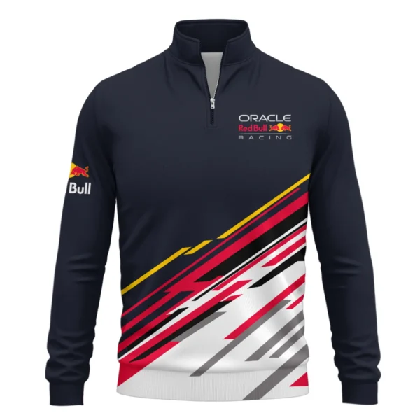 Max Verstappen Red Bull Racing F1 Exclusive Quarter-Zip Sweatshirt BLRBR20525A2QZS - Image 2