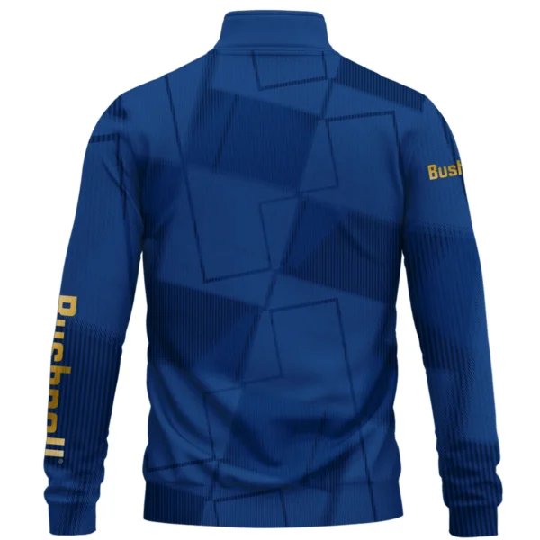 Bushnell Golf Brand Exclusive Logo All Over Print Quarter Zip Sweatshirt HOGF030625A01BUG - Blue - Image 2