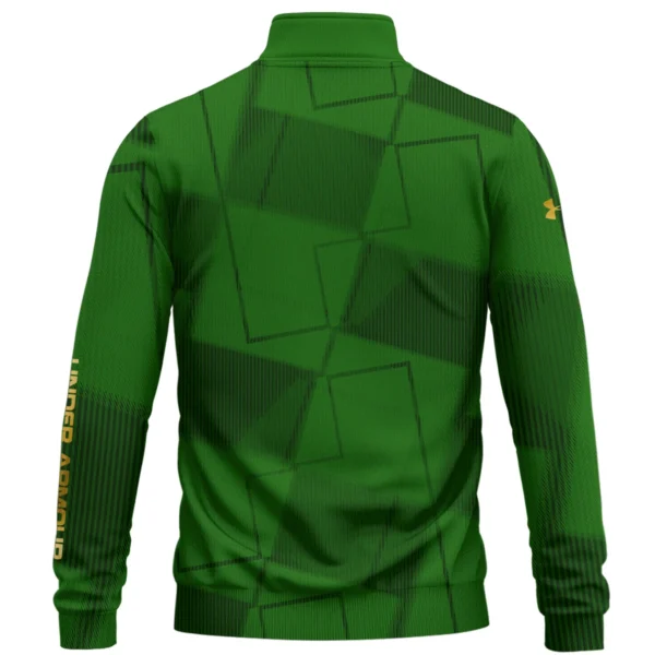 Under Armour Brand Exclusive Logo All Over Print Quarter Zip Sweatshirt HOGF030625A01UA - Green - Image 2