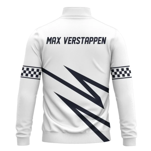 Max Verstappen Red Bull Racing F1 Exclusive Quarter-Zip Sweatshirt BLRBR20525A1QZS - Image 3