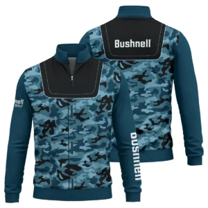 Bushnell Golf Brand Exclusive Logo All Over Print Quarter Zip Sweatshirt  HOGOF280525A01BUG - Blue
