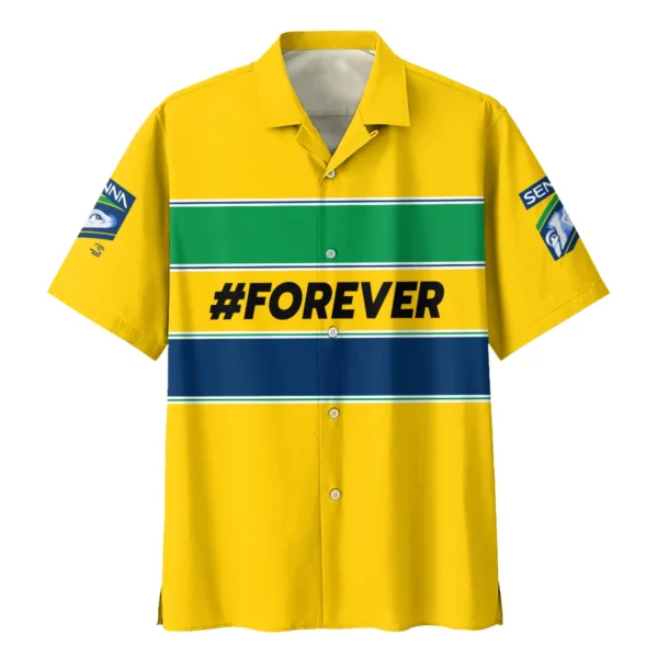 Forever Senna Formula One Exclusive Hawaiian Shirt BLF1190525A1HW - Image 2