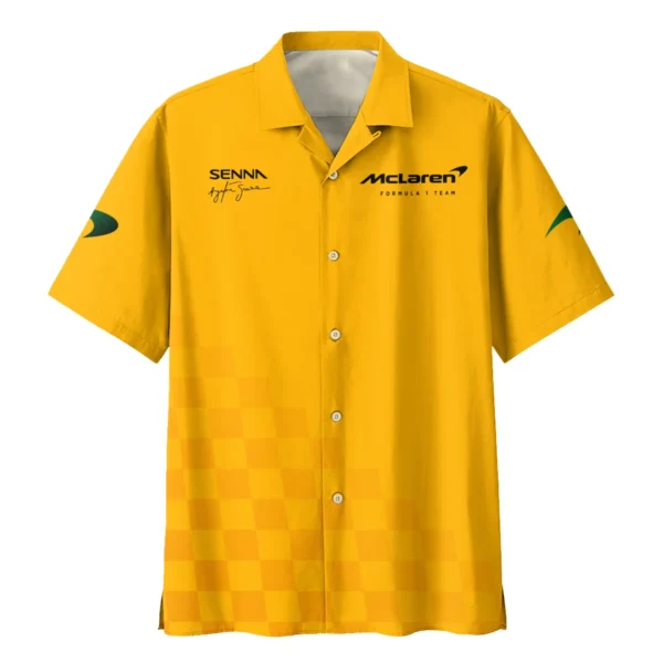 Forever Senna McLaren Formula One Exclusive Hawaiian Shirt BLF1190525A3HW - Image 2