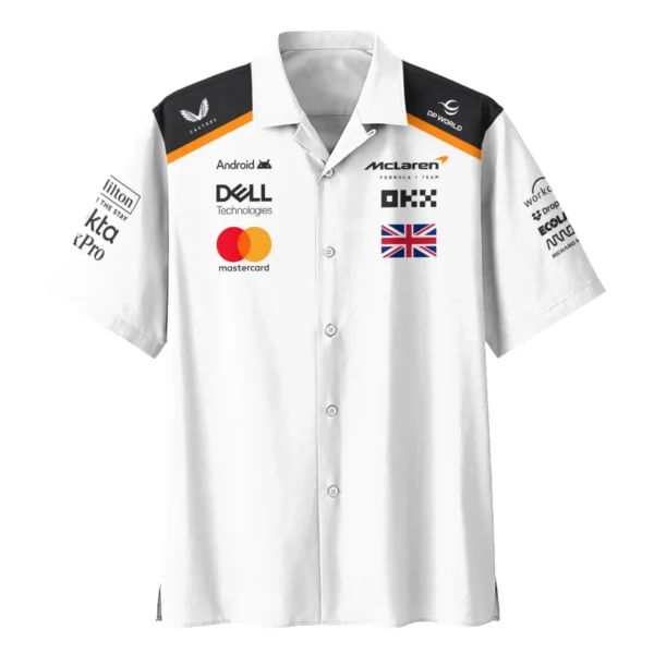 Lando Norris LN4 McLaren F1 Exclusive Hawaiian Shirt BLF19625A1HW - Image 2