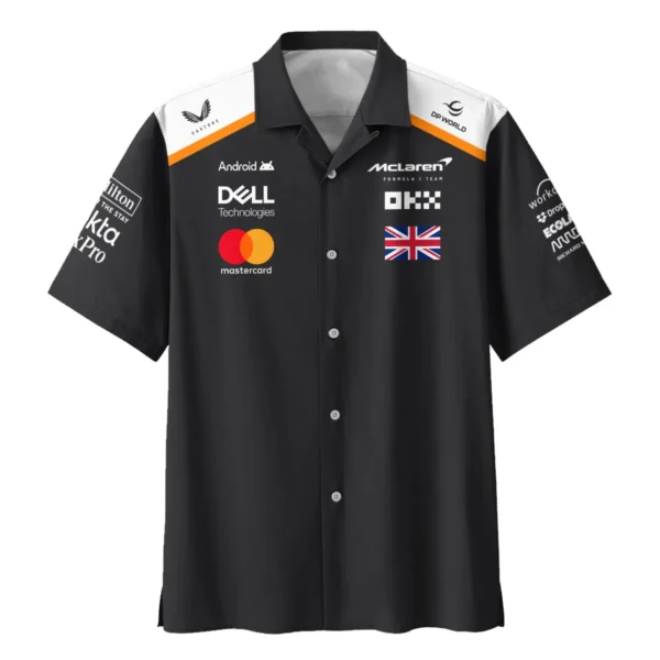 Lando Norris LN4 McLaren F1 Exclusive Hawaiian Shirt BLF19625A2HW - Image 2