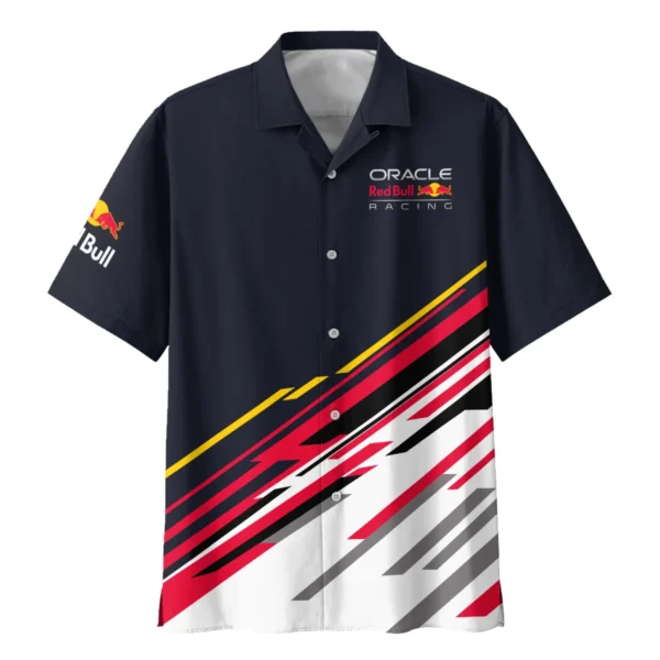 Max Verstappen Red Bull Racing F1 Exclusive Hawaiian Shirt BLRBR20525A2HW - Image 2