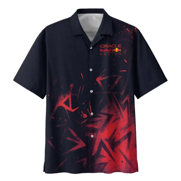 Max Verstappen Red Bull Racing F1 Exclusive Hawaiian Shirt BLRBR20525A4HW - Image 2
