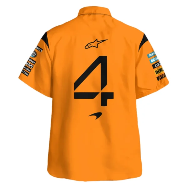 Lando Norris McLaren Formula One Exclusive Hawaiian Shirt BLF1180525A1HW - Image 3
