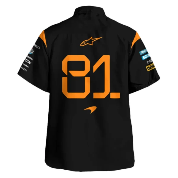 Oscar Piastri McLaren Formula One Exclusive Hawaiian Shirt BLF1180525A4HW - Image 3