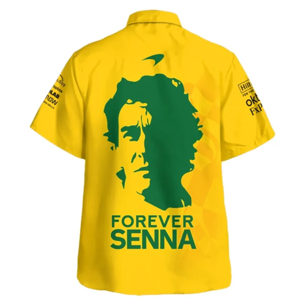 Forever Ayrton Senna McLaren F1 Exclusive Hawaiian Shirt BLF13625A2HW - Image 3