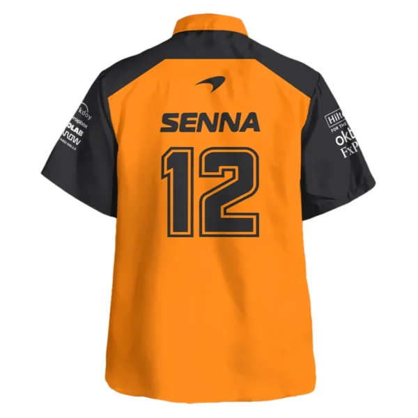 Ayrton Senna The Racing Legend McLaren F1 Exclusive Hawaiian Shirt BLF16625A2HW - Image 3