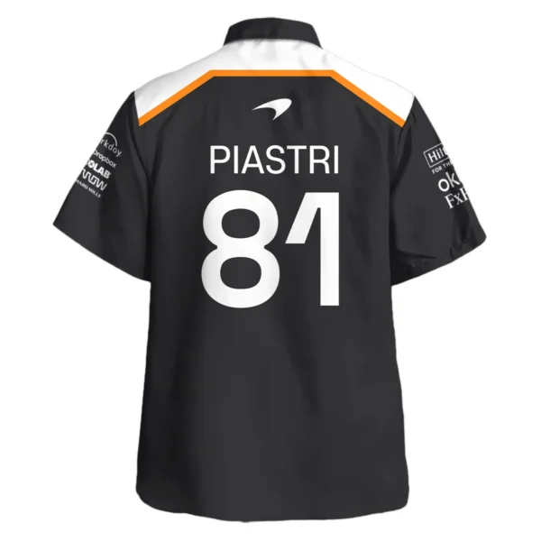 Oscar Piastri OP81 McLaren F1 Exclusive Hawaiian Shirt BLF19625A4HW - Image 3