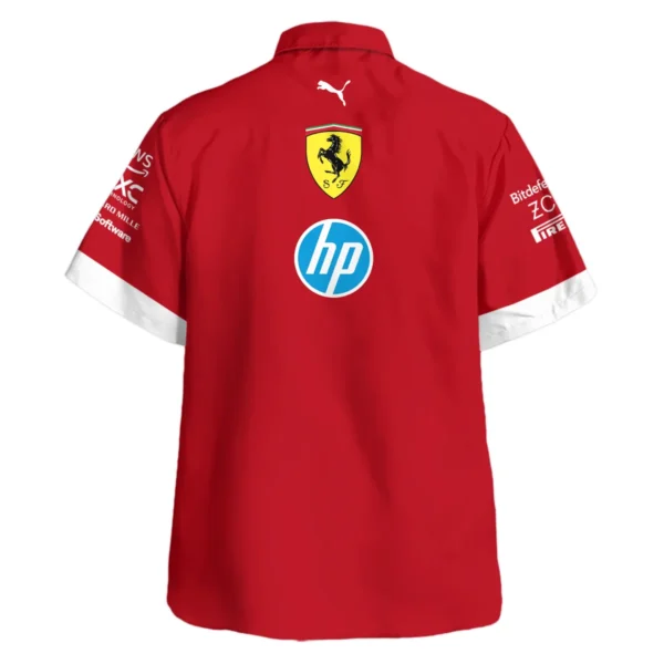 2025 Scuderia Ferrari F1 Special Edition Hawaiian Shirt BLFRR4625A3HW - Image 3