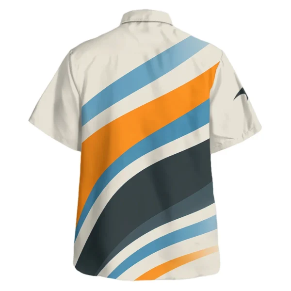 Waves Pattern McLaren F1 Exclusive Hawaiian Shirt BLMCL1625A2HW - Image 3