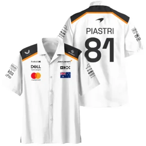 Oscar Piastri OP81 McLaren F1 Exclusive Hawaiian Shirt BLF19625A3HW